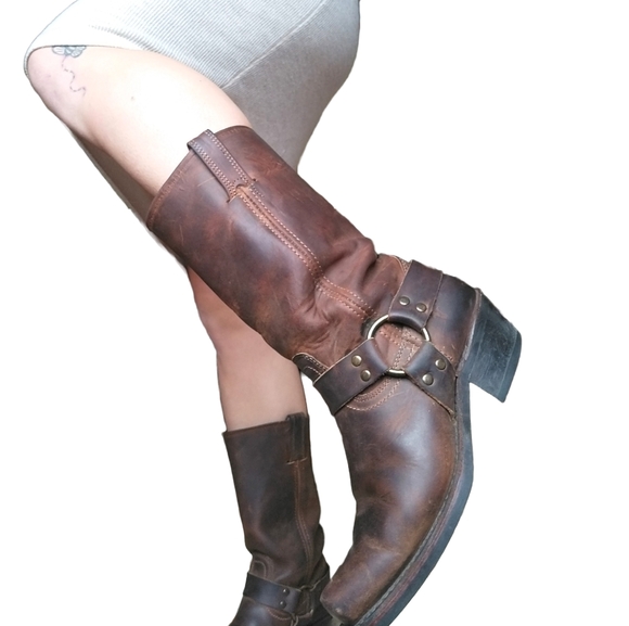 Frye Harness Boots - Picture 5 of 8